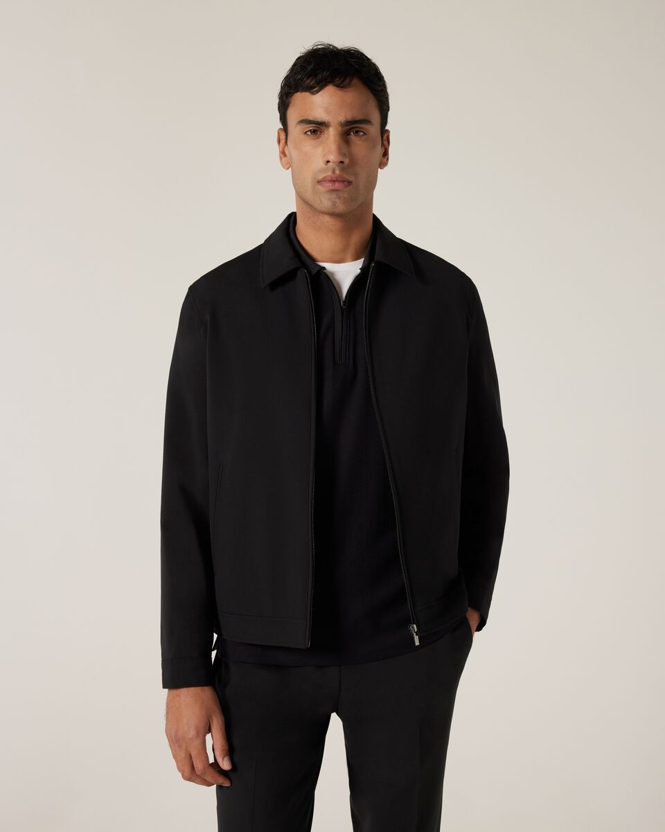 Australian Wool Bomber With Zip Closure, , hi-res